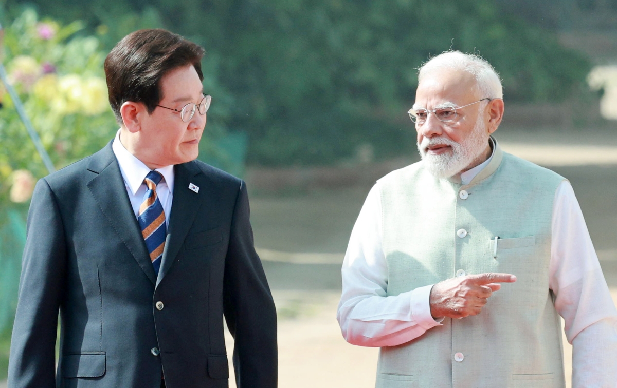 이재명 대통령과 모디 총리