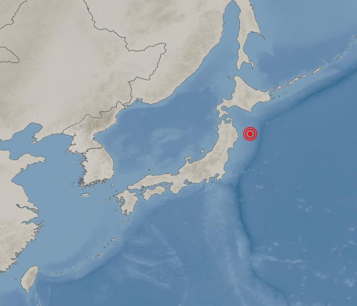 일본 혼슈 동쪽 해역서 규모 7.4 지진. 기상청 제공