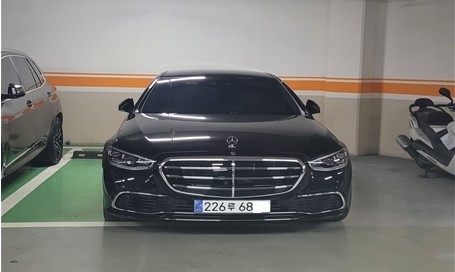 A씨로부터 압수한 차량(수원지검 제공)