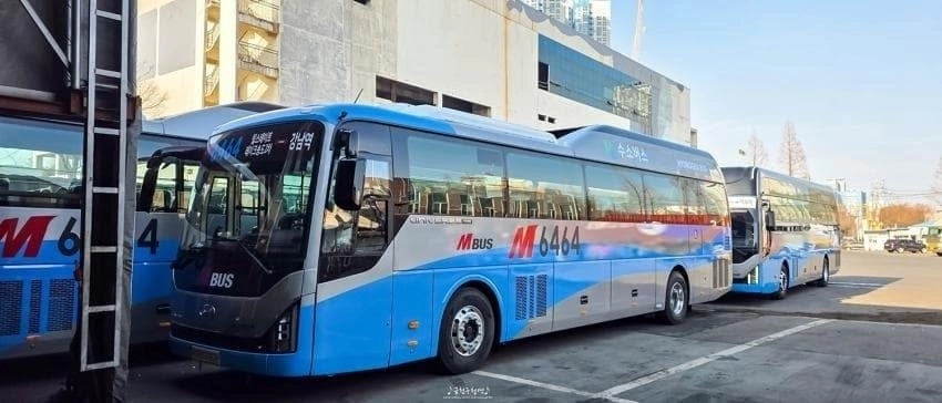 M6464번 버스. 인천시 제공