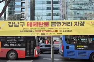 강남 테헤란로 동·서측 23일부터 금연단속