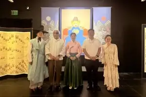 한국 전통회화 작가 서정연, 필리핀서 한국 전통회화전 ‘Here Dowon II’ 개최… 조선 건국 서사 현대적 해석