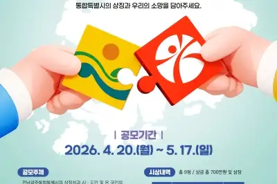 전남광주통합특별시 심벌마크, 국민 손으로 그린다