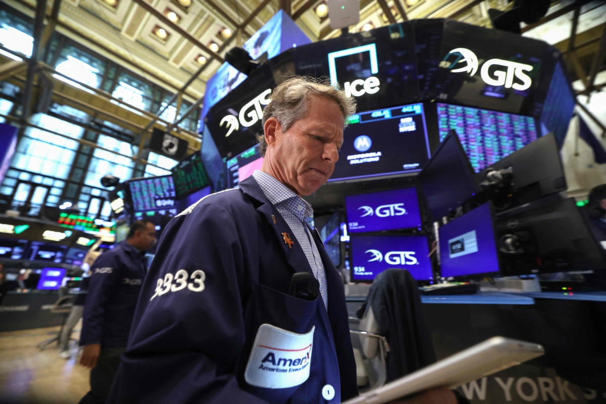 미국 뉴욕증권거래소(NYSE)의 모습. AFP 연합뉴스
