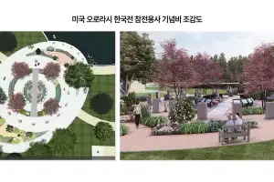 성남시, 美 참전용사 기념비 감사패 받아