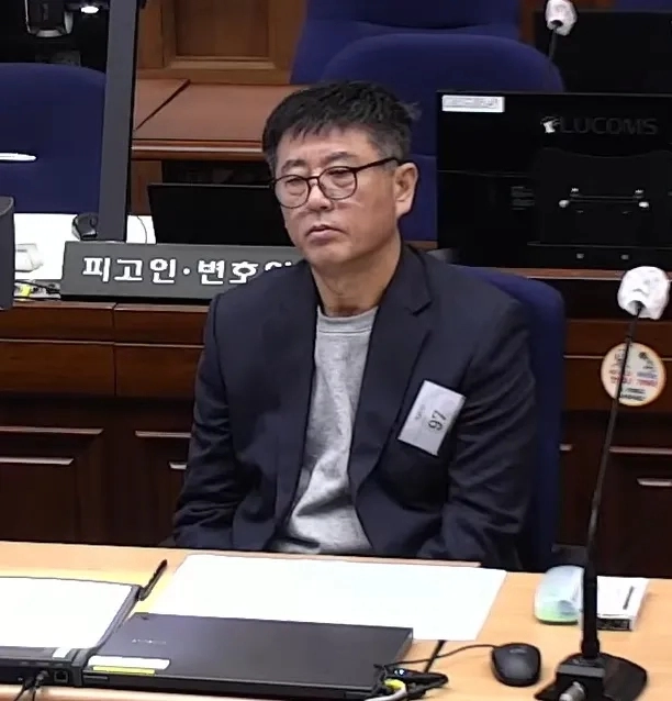 노상원 전 정보사령관 모습. 서울중앙지법 제공