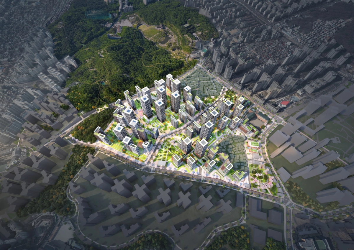 서울시 성북구 장위13-1･2구역 재개발 신속통합기획 조감도.  서울시 제공