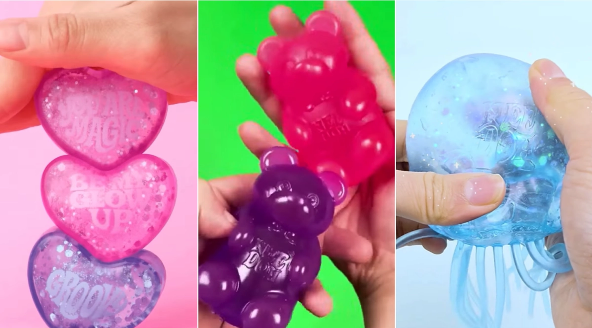 미국 완구업체 쉴링의 촉감 장난감 ‘니도’의 다양한 제품들. 니도 공식 한국 인스타그램 캡처