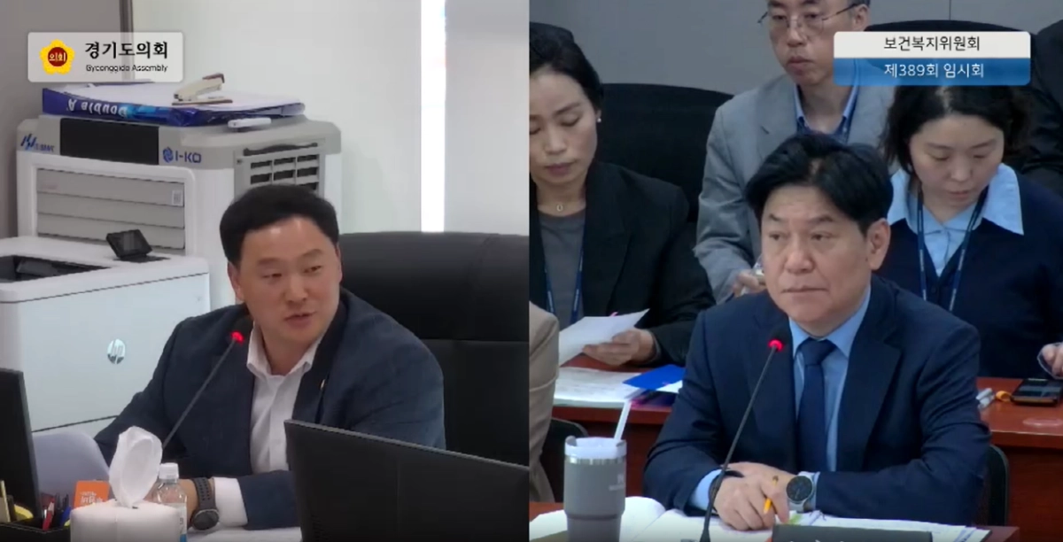 고준호 의원이 23일 열린 2026년도 제1회 추가경정예산안 심의를 진행하고 있다.(사진=경기도의회)