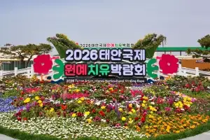 ‘치유의 꽃’ 태안에서 피어나다
