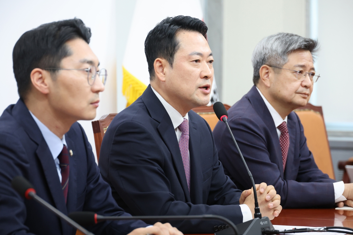 현안 브리핑하는 장동혁