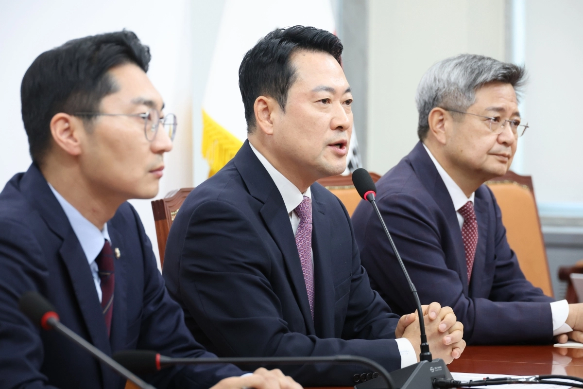 현안 브리핑하는 장동혁