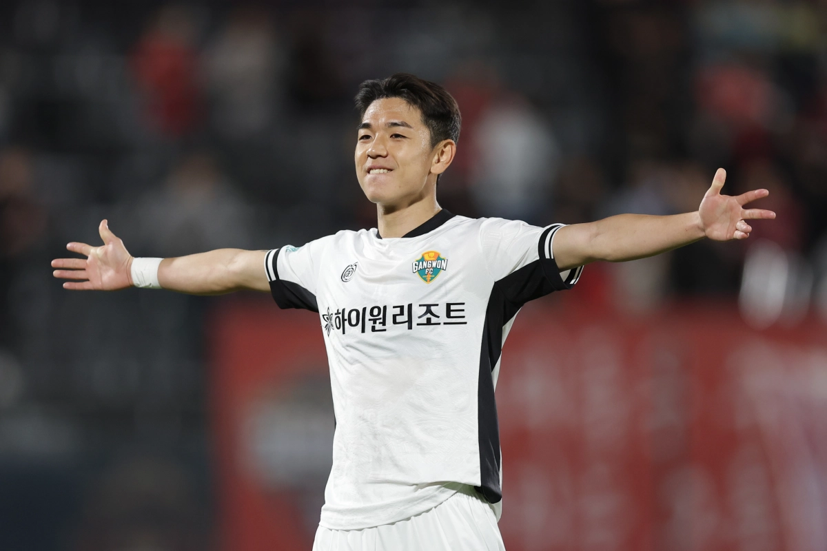 강원FC 김대원. 한국축구연맹 제공