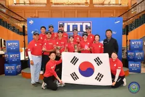 한국 골프 국가대표, 한·대만·일 대항전 네이버스컵 3년 연속 개인·단체전 우승