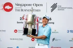 KPGA 4승 함정우, 아시안투어 싱가포르 오픈 우승…디오픈 출전권 획득