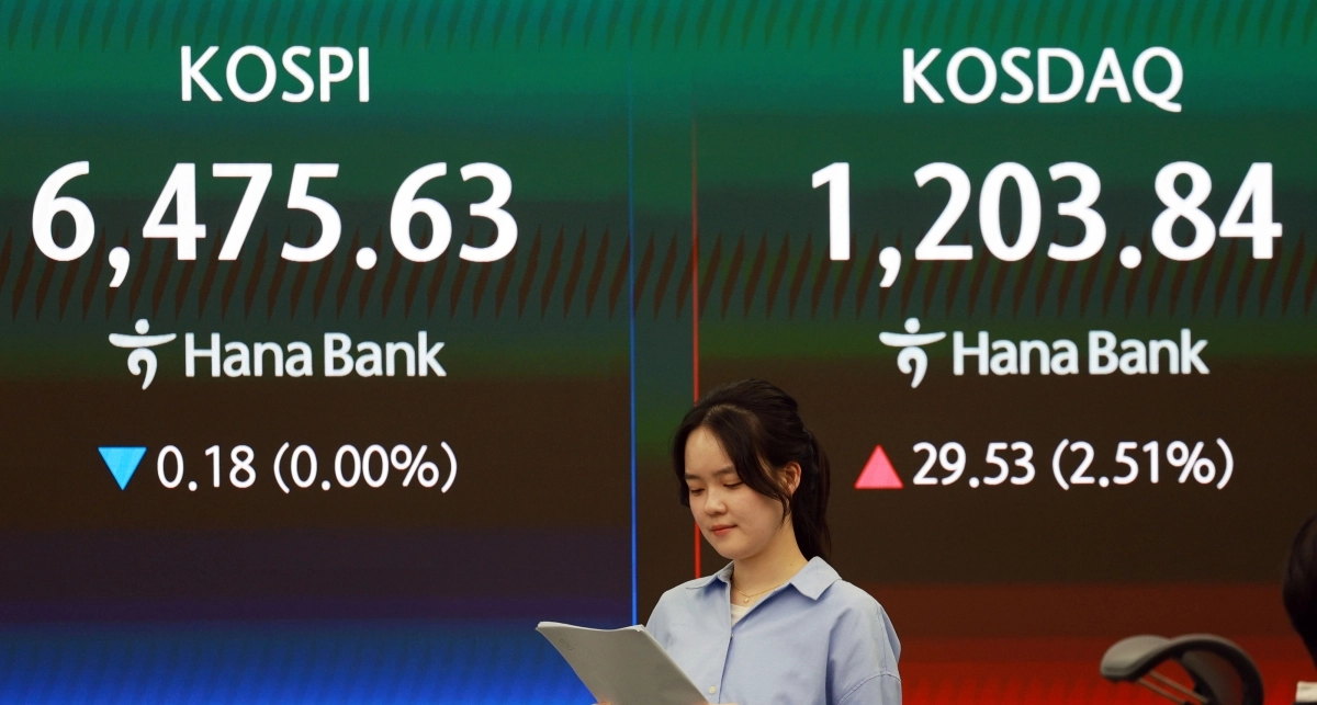코스피, 6,470대 약보합 마감…코스닥은 25년여만 1,200선 돌파