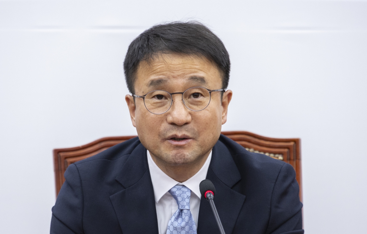 민주당 한병도 원내대표, 차기 원내대표 선거 출마 발표