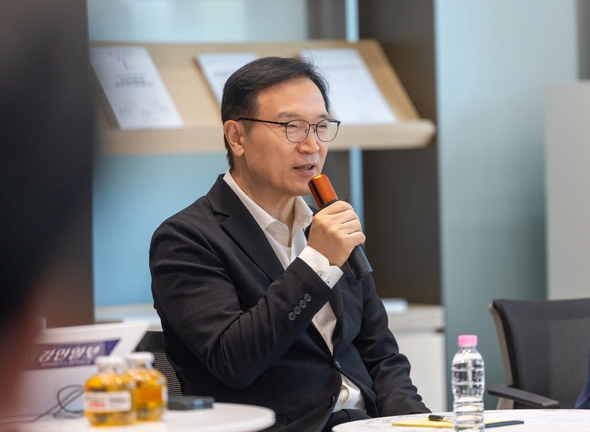 임태희 경기도교육감은 27일 도교육청에서 기자간담회를 열고 재선 출마를 공식 선언했다. (경기도교육청 제공)
