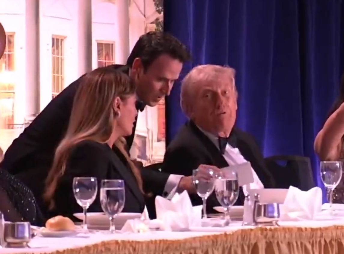 25일(현지시간) 백악관 기자 만찬회. 2026.4.26 X 캡처