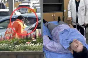 “어린 놈이 무슨 시장” ‘음료 투척’ 가해자도 30대…“‘욱’해서 한 거라 믿어”