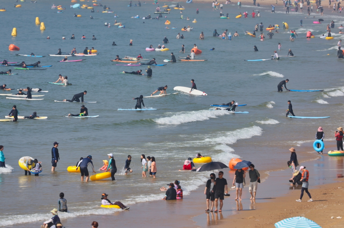 충남 태안 만리포해수욕장.  태안군 제공