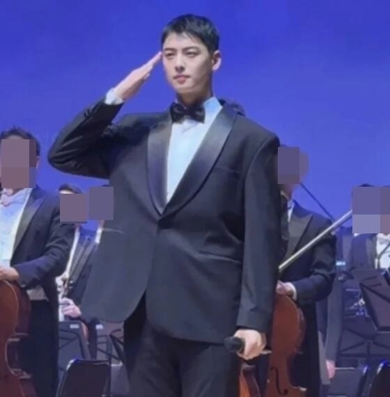 가수 겸 배우 차은우. 자료 : 온라인 커뮤니티