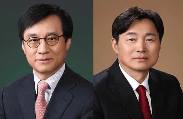 김철주(왼쪽) 생명보험협회장과 이병래(오른쪽) 손해보험협회장. 생명·손해보험협회 제공