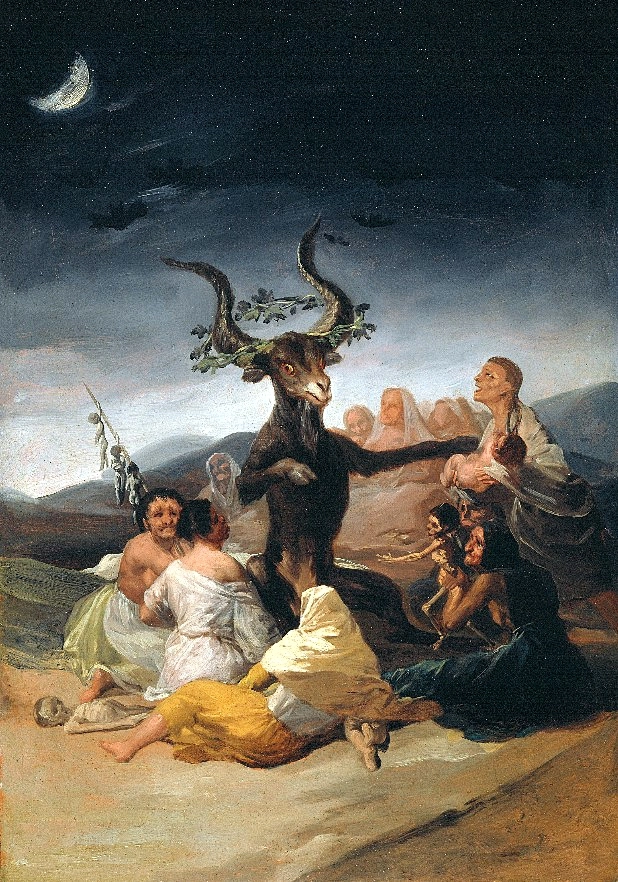 마녀의 안식일(Witches‘ Sabbath), 1797~1798. 사진: UNC 제공.