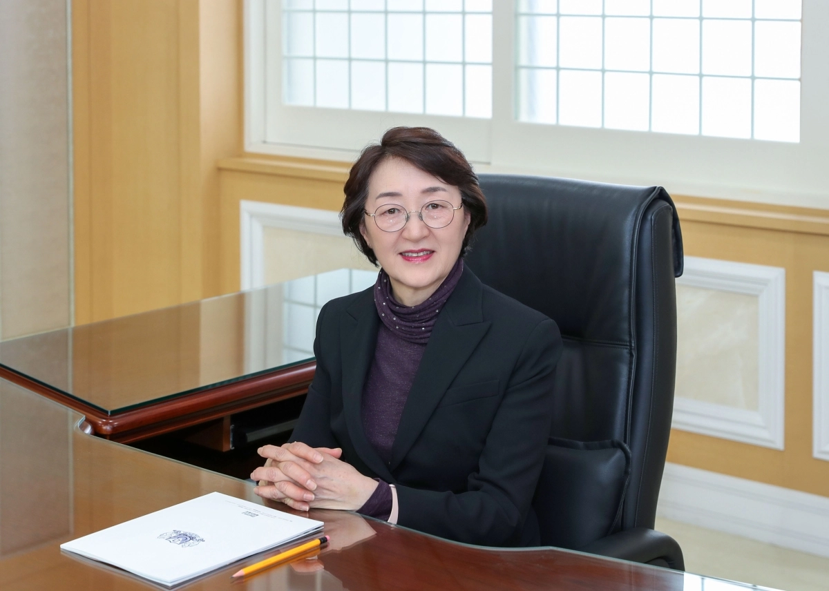 한미라 신임 한마학원 이사장. 2026.4.29. 경남대 제공