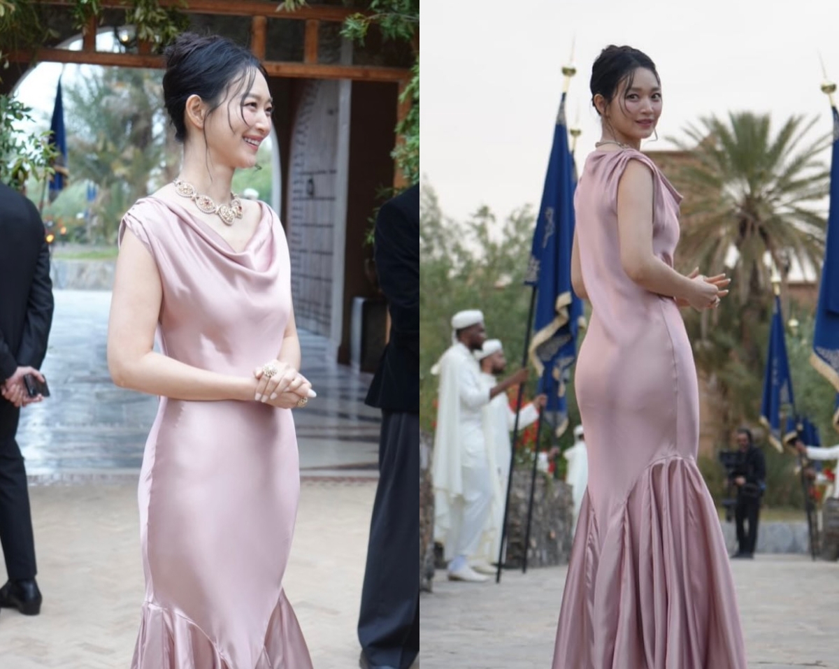 image - ‘김우빈♥’ 신민아, 볼륨 몸매 라인 돋보인 ‘여신 드레스’