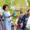 김혜경 여사의 희귀병 어린이 위한 ‘하트 쿠키’…“우리 희망을 가져요”