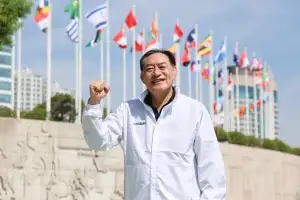 하형주 체육공단 이사장, ‘모두가 즐기는 스포츠 잇기’ 캠페인 동참