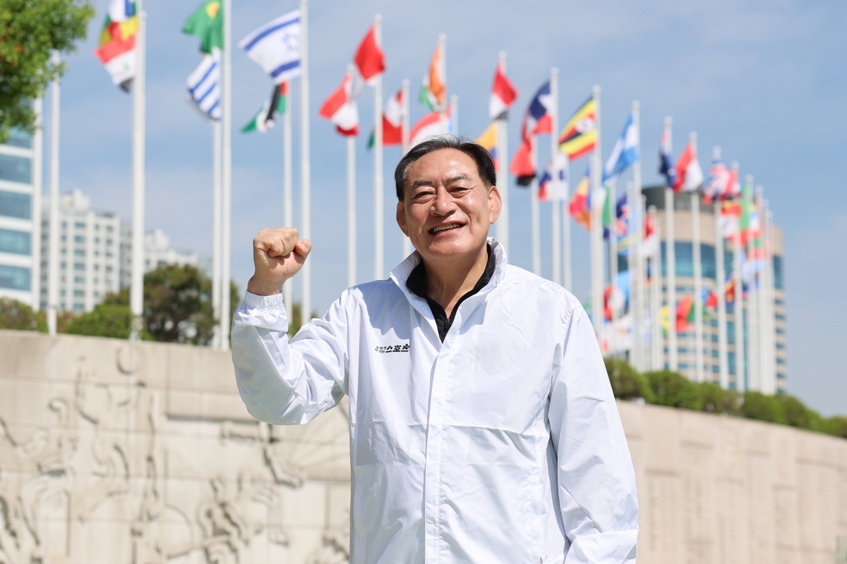 하형주 국민체육공단 이사장. 국민체육진흥공단 제공