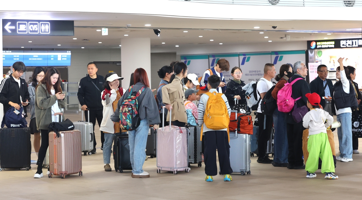 황금연휴 한국 찾은 유커들