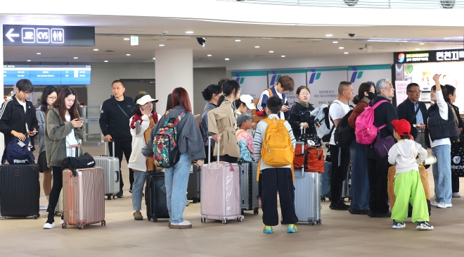황금연휴 한국 찾은 유커들