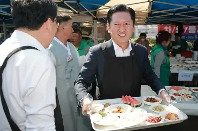 노동절에도 ‘민생 행보’ 나선 정청래…경기·충청 표심공략