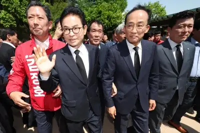 구미 박정희 생가서 ‘원팀’ 다짐…TK 보수 결집 나선 이철우·추경호