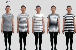 “이런 ‘줄무늬 옷’ 입으면 제일 날씬해 보여요”…241명 실험 결과 깜짝 ‘반전’