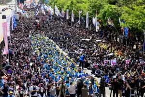 [포토] 63년만에 이름 되찾은 ‘노동절’