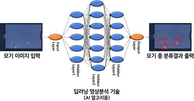 AI 기반 모기 감시시스템 모식도. 충남도 제공