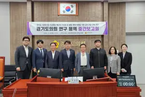 경기도의회 기획재정연구회, 예산의 중복·사각지대 해소 및 재정 효율성 제고 연구 용역 중간보고회 개최