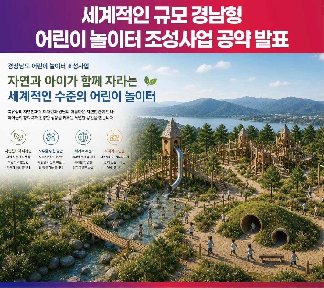 ‘경남 몽글몽글 숲’ 조성 공약 이미지. 2026.5.4. 박완수 캠프 제공