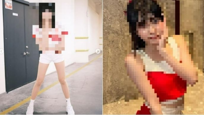 사기단 수금책 혐의를 받는 대만의 전직 치어리더 A씨. 인스타그램