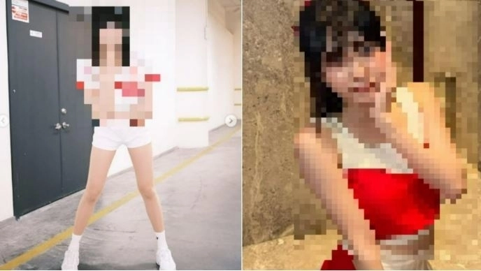 사기단 수금책 혐의를 받는 대만의 전직 치어리더 A씨. 인스타그램