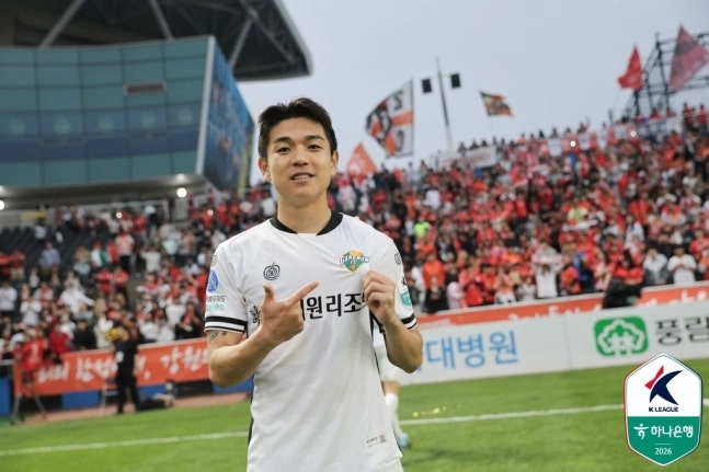 강원FC 김대원. 한국프로축구연맹 제공