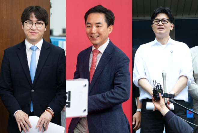 박민식·한동훈 보수 전쟁… 하정우 대항마 돼야 산다