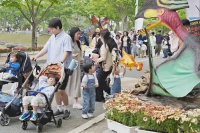 해남공룡대축제 14만 인파 ‘대박’… ‘가성비’와 ‘동심’ 다 잡았다