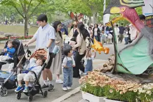 해남공룡대축제 14만 인파 ‘대박’… ‘가성비’와 ‘동심’ 다 잡았다