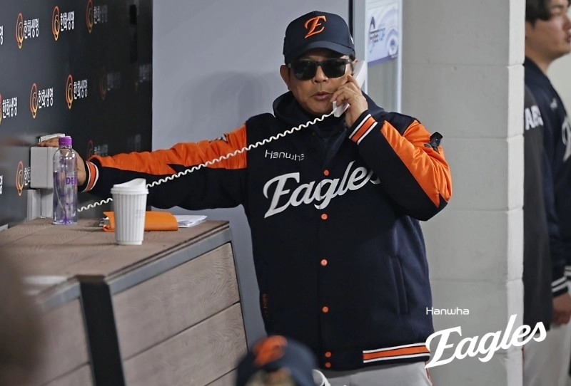 양상문 투수코치. 한화 이글스 제공