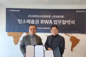 데이터시티위마켓 RWAHUB·데이탐홀딩스, 에너지 자산 토큰화 기반 업유협약체결… 신재생 인프라 구축 협력
